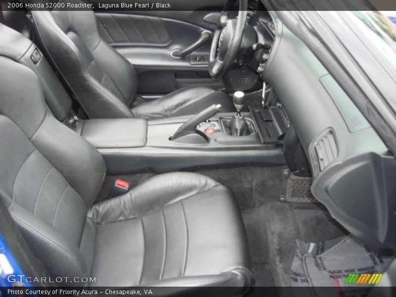 Laguna Blue Pearl / Black 2006 Honda S2000 Roadster