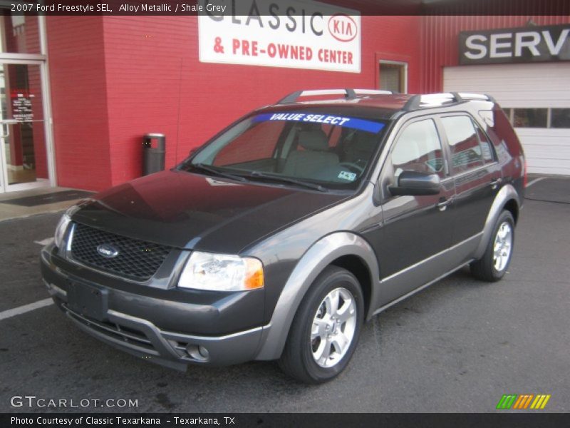 Alloy Metallic / Shale Grey 2007 Ford Freestyle SEL