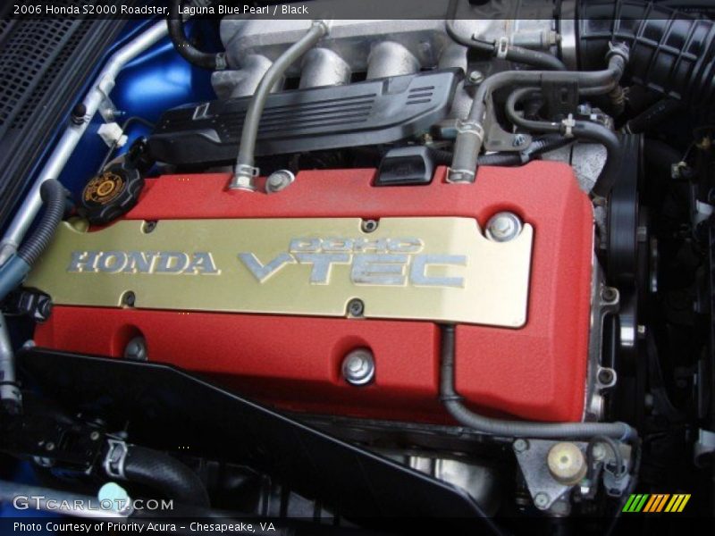  2006 S2000 Roadster Engine - 2.2 Liter DOHC 16-Valve VTEC 4 Cylinder