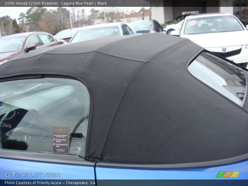 Laguna Blue Pearl / Black 2006 Honda S2000 Roadster
