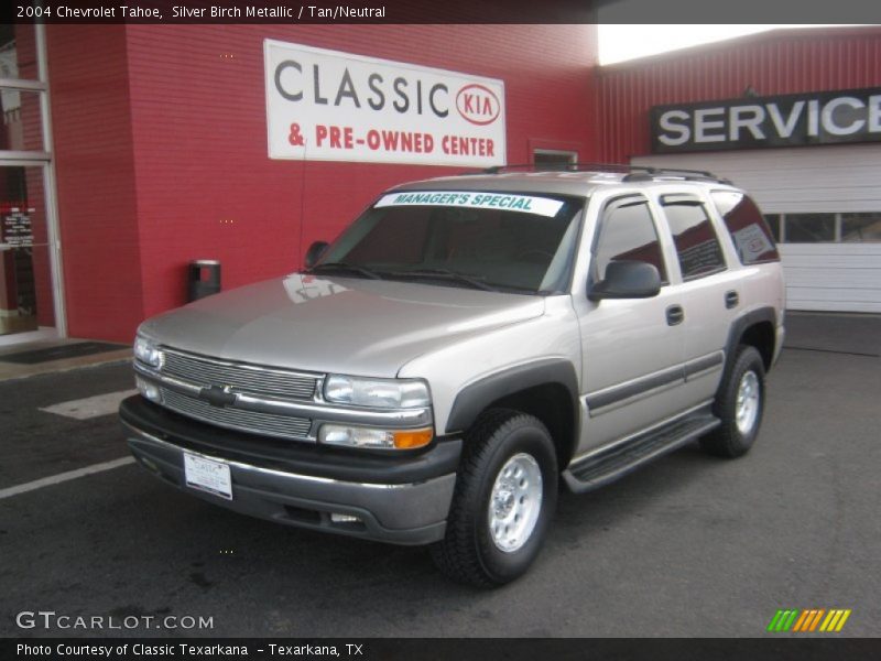 Silver Birch Metallic / Tan/Neutral 2004 Chevrolet Tahoe