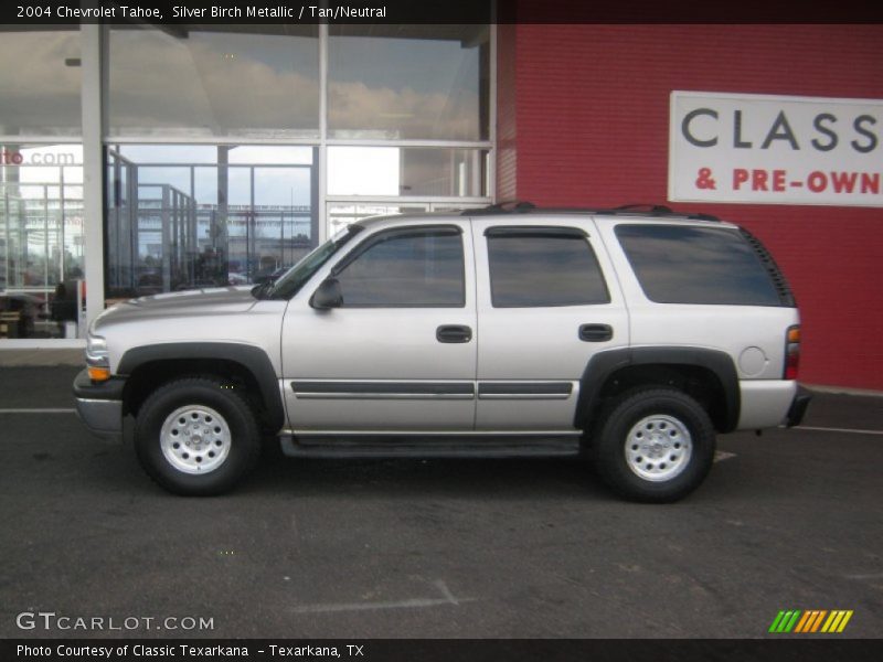 Silver Birch Metallic / Tan/Neutral 2004 Chevrolet Tahoe