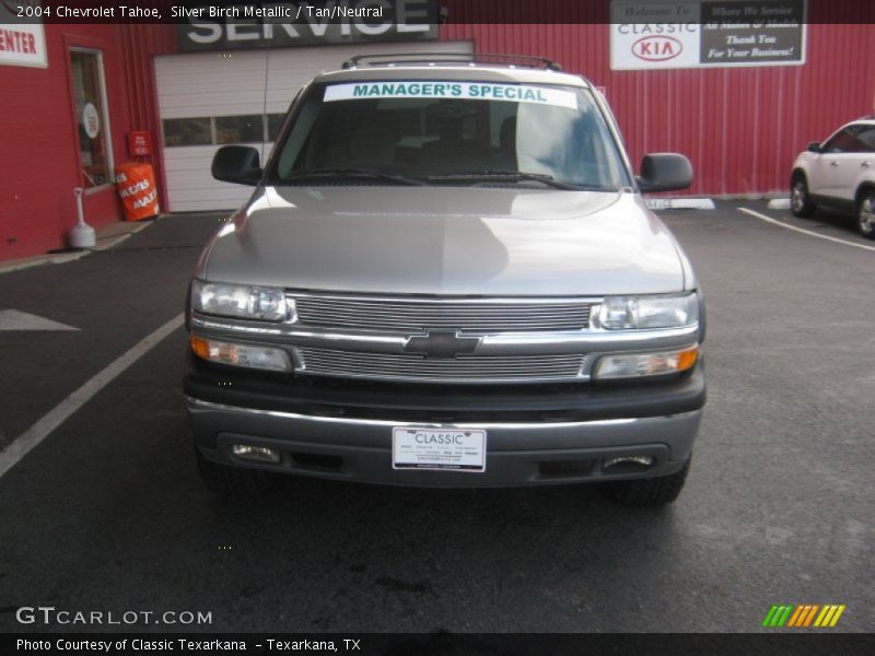 Silver Birch Metallic / Tan/Neutral 2004 Chevrolet Tahoe