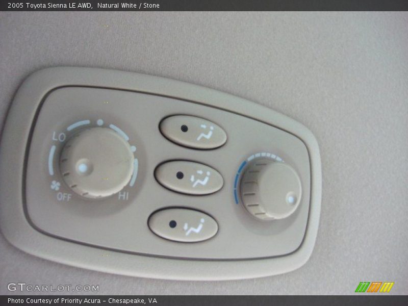 Natural White / Stone 2005 Toyota Sienna LE AWD
