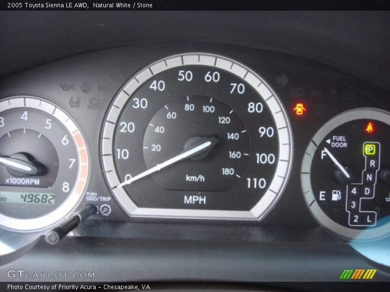 Natural White / Stone 2005 Toyota Sienna LE AWD