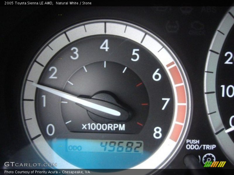 Natural White / Stone 2005 Toyota Sienna LE AWD