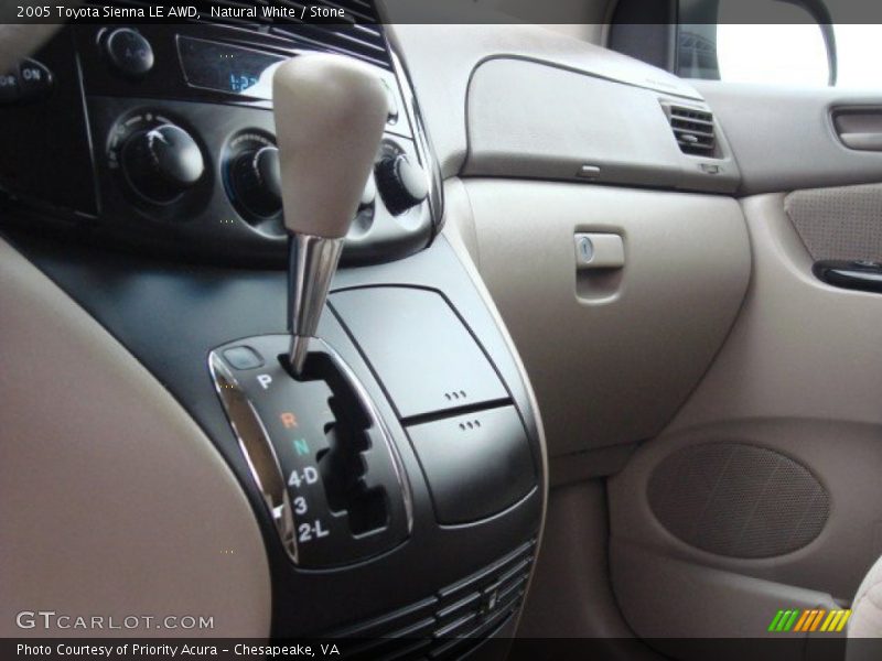 Natural White / Stone 2005 Toyota Sienna LE AWD