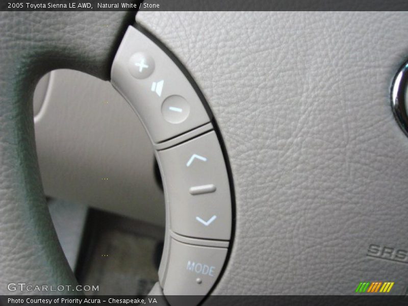 Natural White / Stone 2005 Toyota Sienna LE AWD