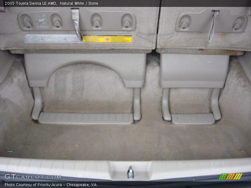 Natural White / Stone 2005 Toyota Sienna LE AWD