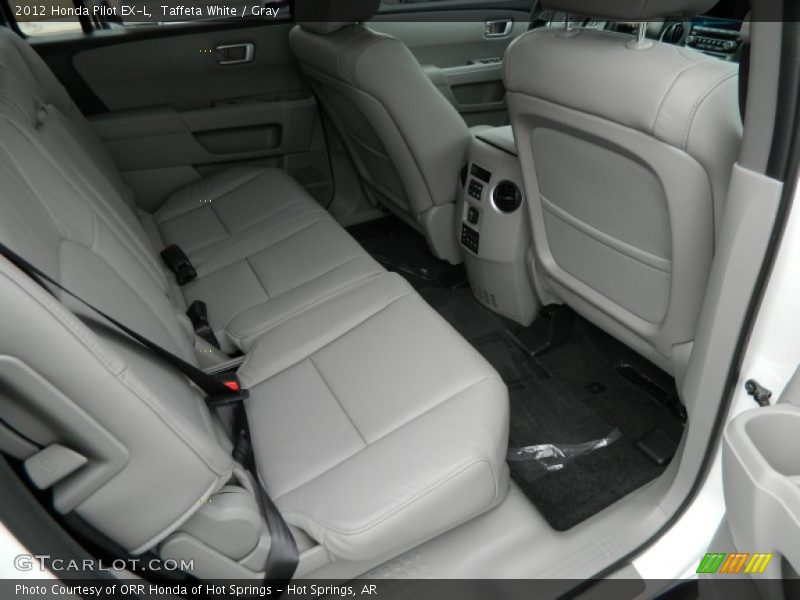 Taffeta White / Gray 2012 Honda Pilot EX-L