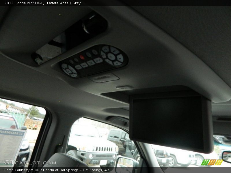 Taffeta White / Gray 2012 Honda Pilot EX-L