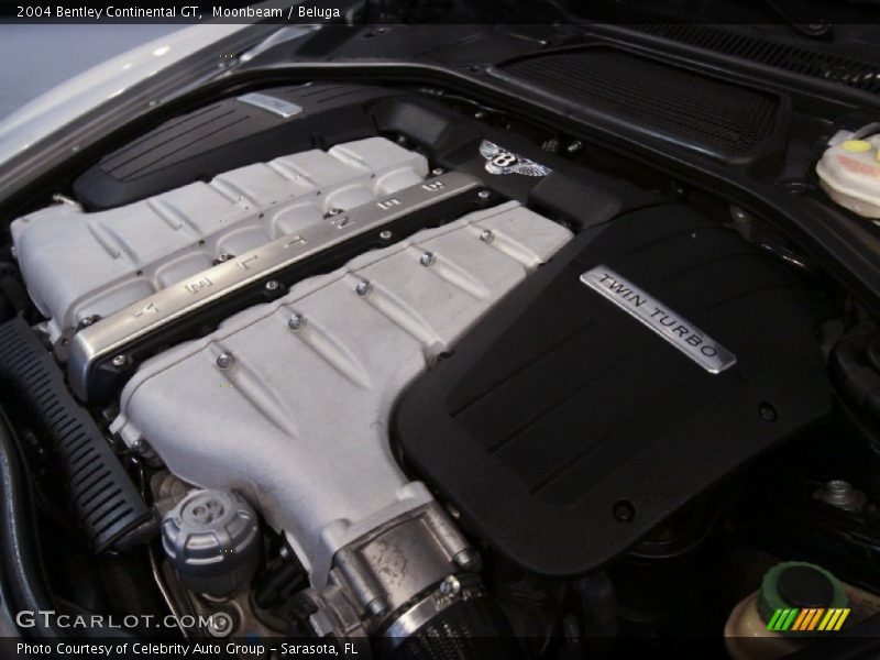  2004 Continental GT  Engine - 6.0L Twin-Turbocharged DOHC 48V VVT W12