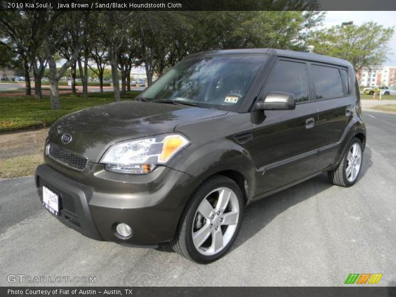 Java Brown / Sand/Black Houndstooth Cloth 2010 Kia Soul !