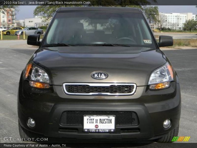 Java Brown / Sand/Black Houndstooth Cloth 2010 Kia Soul !