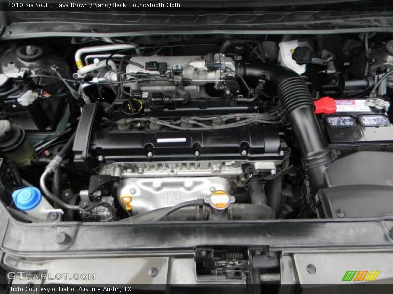  2010 Soul ! Engine - 2.0 Liter DOHC 16-Valve CVVT 4 Cylinder