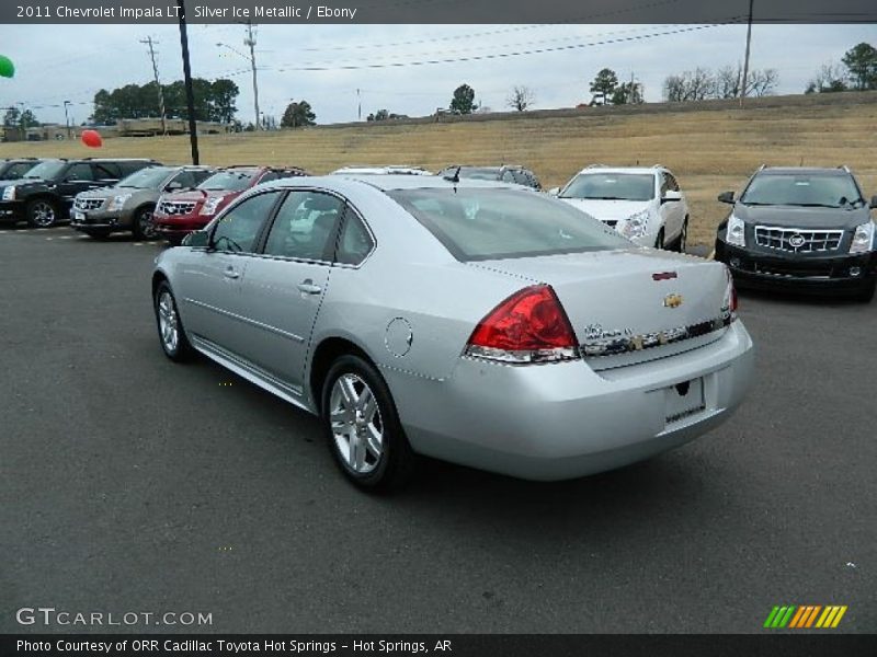 Silver Ice Metallic / Ebony 2011 Chevrolet Impala LT