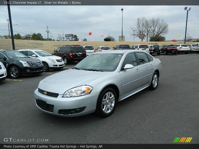 Silver Ice Metallic / Ebony 2011 Chevrolet Impala LT