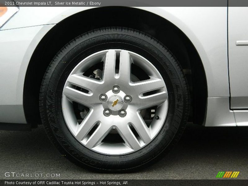 Silver Ice Metallic / Ebony 2011 Chevrolet Impala LT