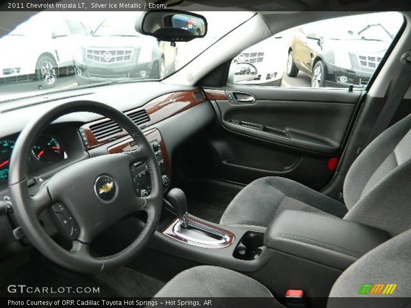 Silver Ice Metallic / Ebony 2011 Chevrolet Impala LT