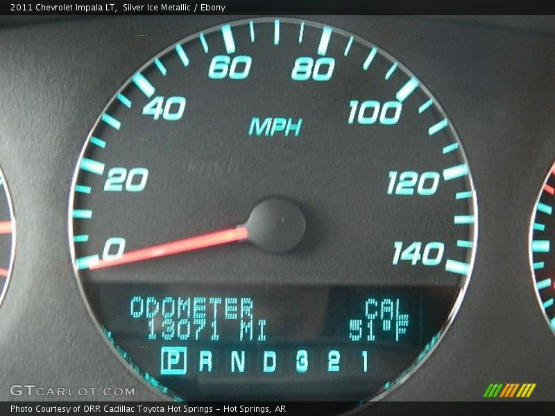 Silver Ice Metallic / Ebony 2011 Chevrolet Impala LT