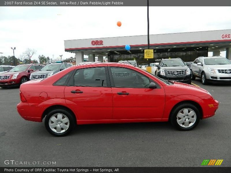 Infra-Red / Dark Pebble/Light Pebble 2007 Ford Focus ZX4 SE Sedan