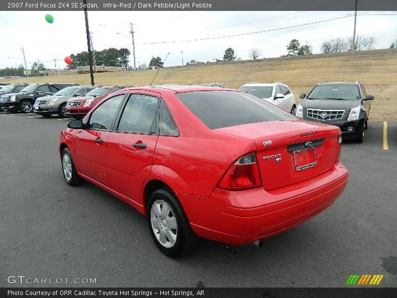 Infra-Red / Dark Pebble/Light Pebble 2007 Ford Focus ZX4 SE Sedan