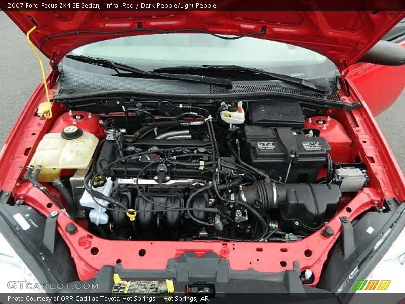 Infra-Red / Dark Pebble/Light Pebble 2007 Ford Focus ZX4 SE Sedan
