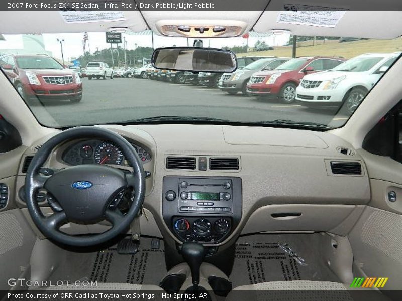 Infra-Red / Dark Pebble/Light Pebble 2007 Ford Focus ZX4 SE Sedan