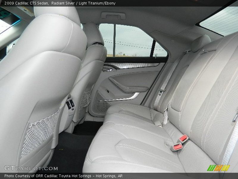 Radiant Silver / Light Titanium/Ebony 2009 Cadillac CTS Sedan