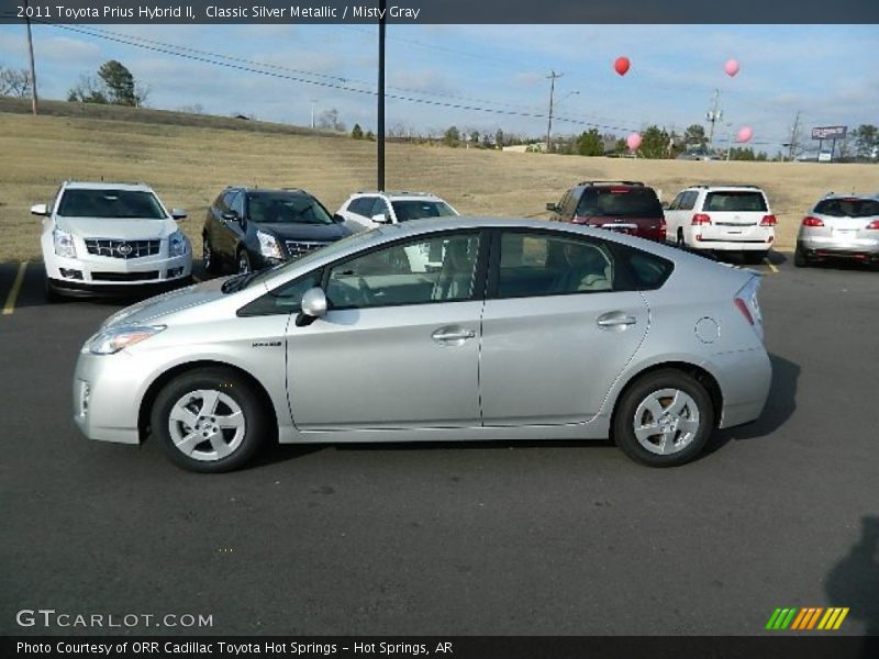 Classic Silver Metallic / Misty Gray 2011 Toyota Prius Hybrid II