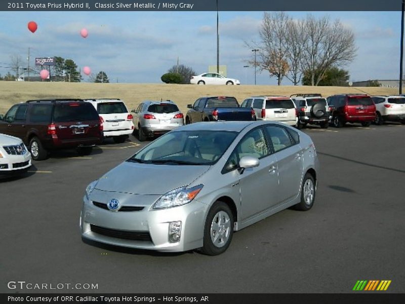 Classic Silver Metallic / Misty Gray 2011 Toyota Prius Hybrid II
