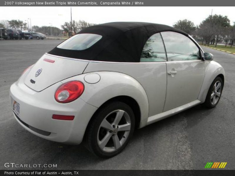  2007 New Beetle Triple White Convertible Campanella White