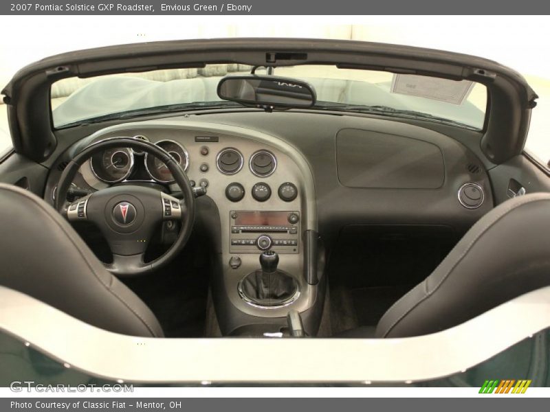 Envious Green / Ebony 2007 Pontiac Solstice GXP Roadster