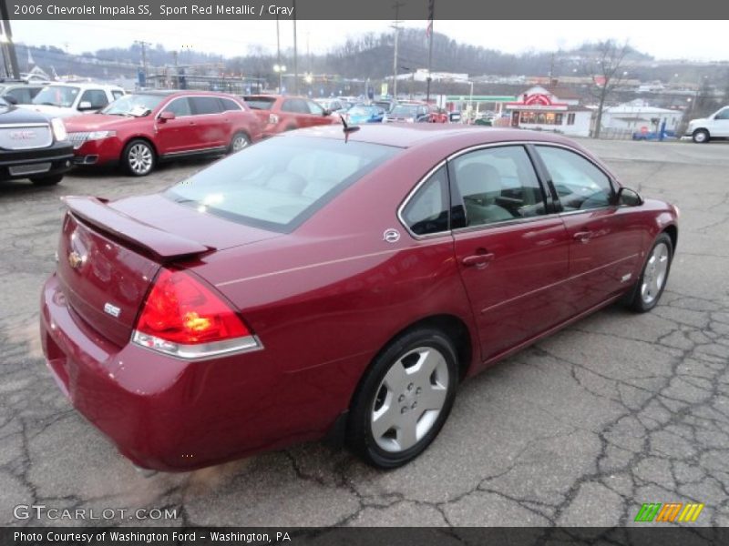 Sport Red Metallic / Gray 2006 Chevrolet Impala SS