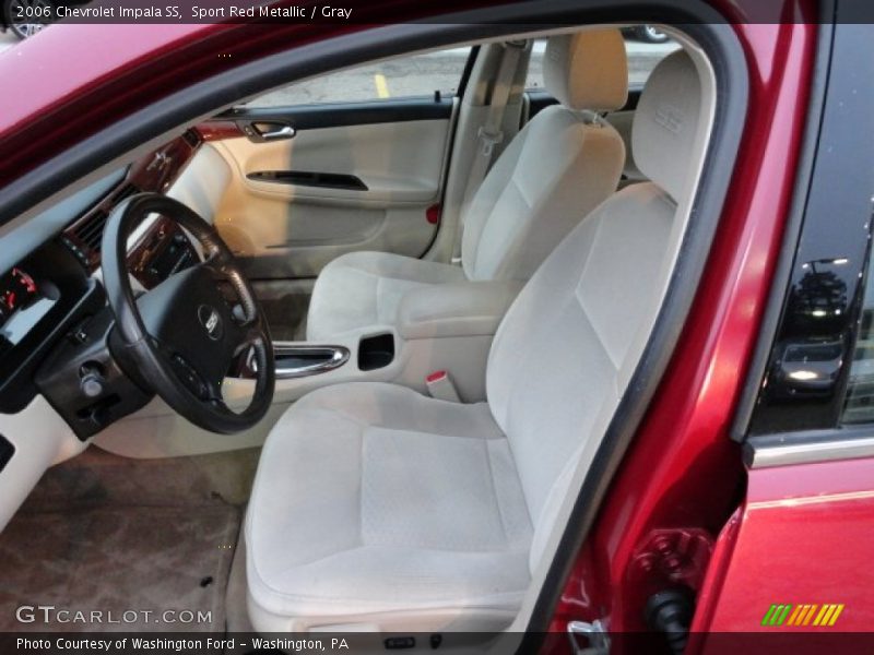 Sport Red Metallic / Gray 2006 Chevrolet Impala SS