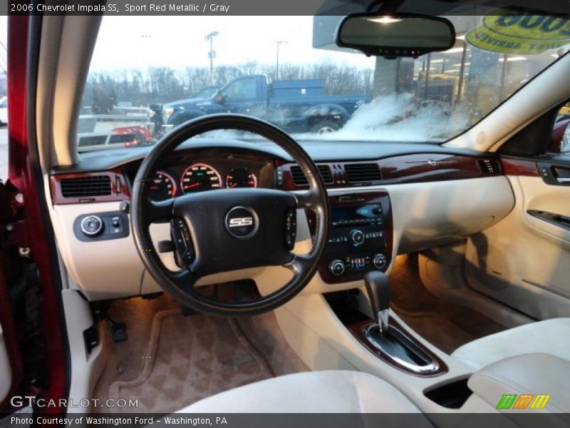 Sport Red Metallic / Gray 2006 Chevrolet Impala SS