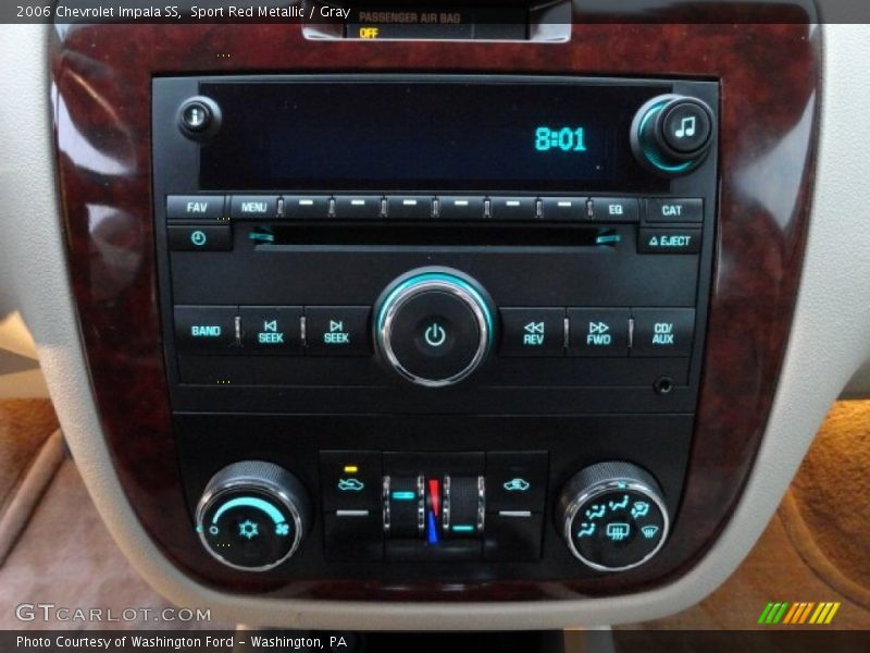 Sport Red Metallic / Gray 2006 Chevrolet Impala SS
