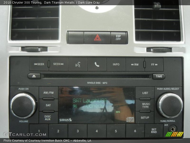 Dark Titanium Metallic / Dark Slate Gray 2010 Chrysler 300 Touring