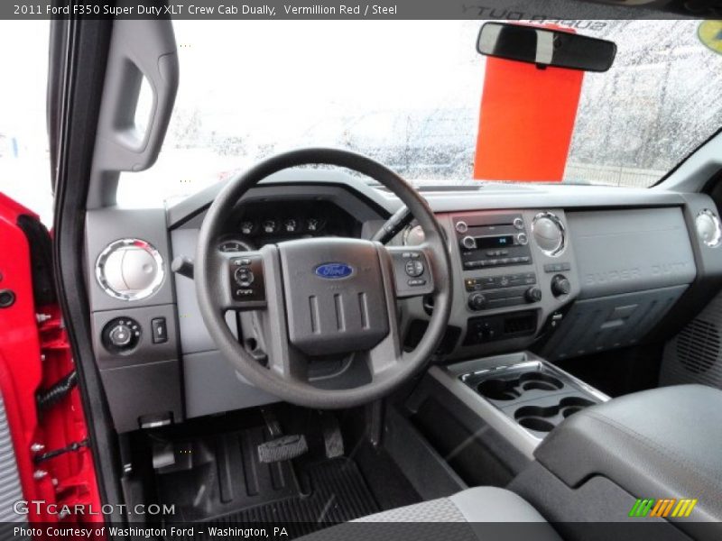 Dashboard of 2011 F350 Super Duty XLT Crew Cab Dually