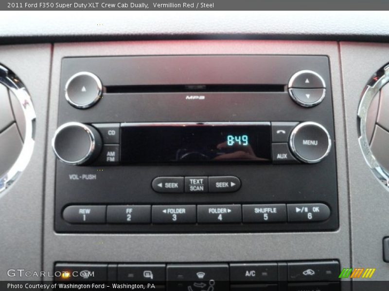 Audio System of 2011 F350 Super Duty XLT Crew Cab Dually