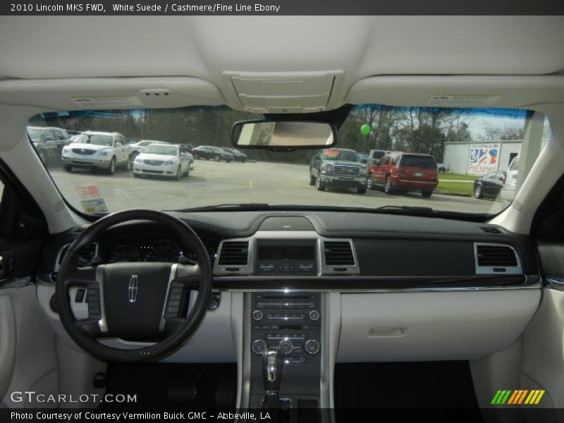 White Suede / Cashmere/Fine Line Ebony 2010 Lincoln MKS FWD