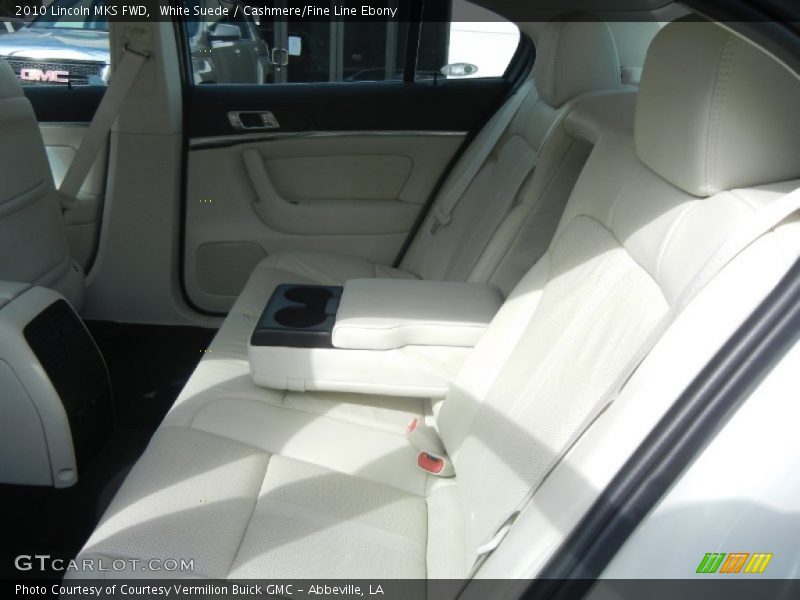White Suede / Cashmere/Fine Line Ebony 2010 Lincoln MKS FWD