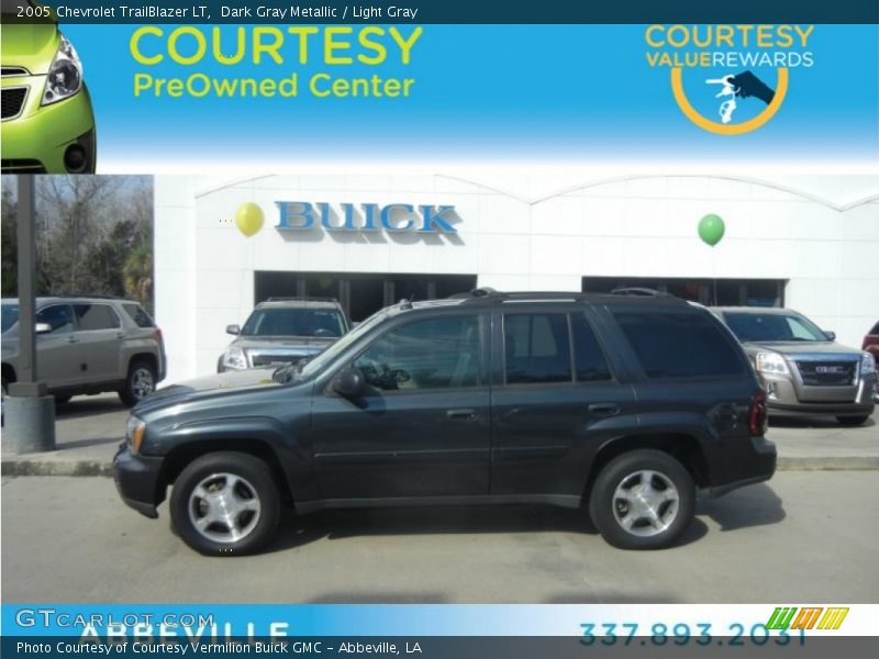 Dark Gray Metallic / Light Gray 2005 Chevrolet TrailBlazer LT