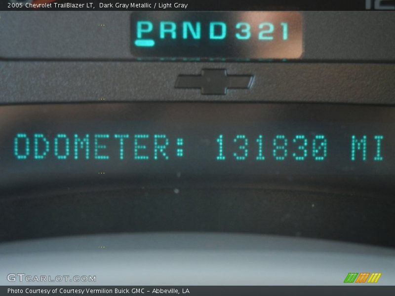 Dark Gray Metallic / Light Gray 2005 Chevrolet TrailBlazer LT