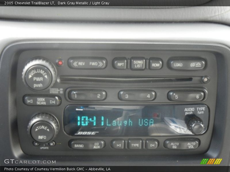 Audio System of 2005 TrailBlazer LT