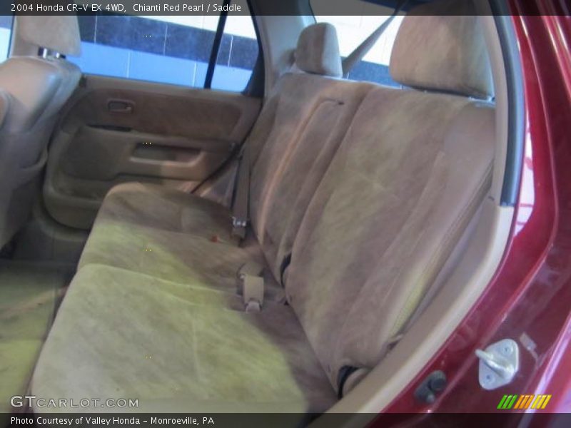 Chianti Red Pearl / Saddle 2004 Honda CR-V EX 4WD