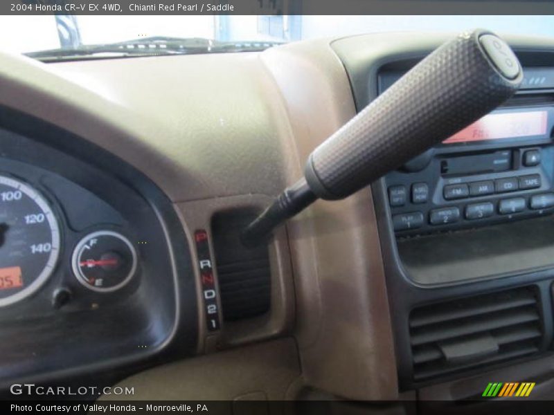 Chianti Red Pearl / Saddle 2004 Honda CR-V EX 4WD