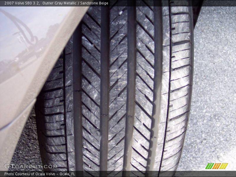 Oyster Gray Metallic / Sandstone Beige 2007 Volvo S80 3.2