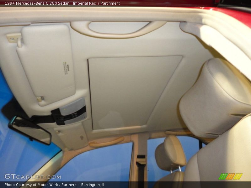Imperial Red / Parchment 1994 Mercedes-Benz C 280 Sedan