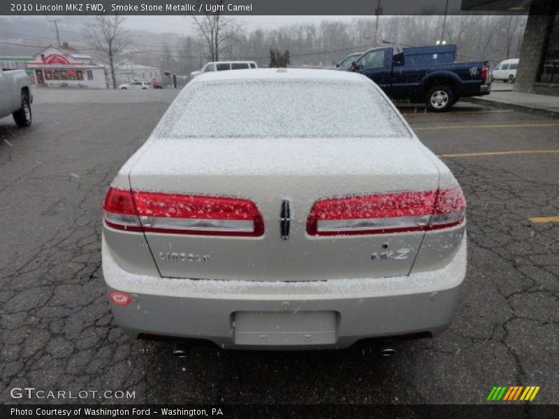 Smoke Stone Metallic / Light Camel 2010 Lincoln MKZ FWD